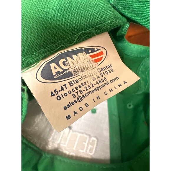 Green Miller Lite Logo Baseball Cap "Get Lucky With Great Taste" Embroidery - Picture 6 of 6